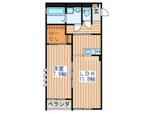 アルティマ【3階】の間取り