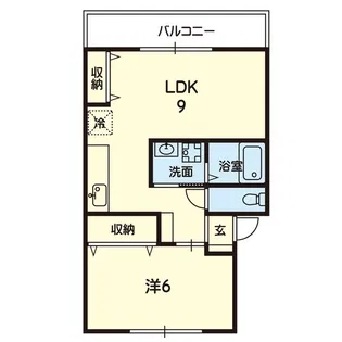 olive上水前寺【3階】の間取り