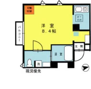 メゾン・ラフィーネ【1階】の間取り
