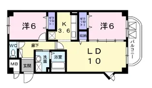 愛知県名古屋市緑区古鳴海1【マンション】の間取り
