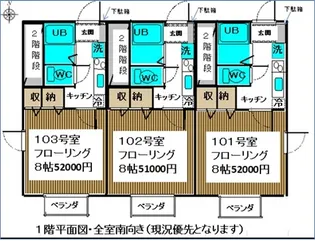 メゾン・ルエ長町南【1階】の間取り