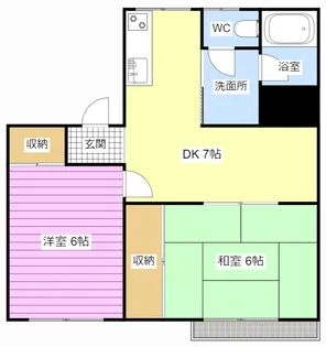 ハーモニーパーク【1階】の間取り