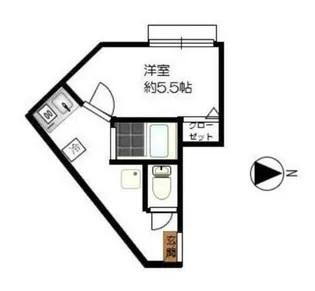 ヴィラ TAISEI【1階】の間取り