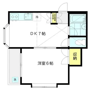 スカイコート【2階】の間取り