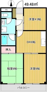 メゾン・ド・リエール【3階】の間取り