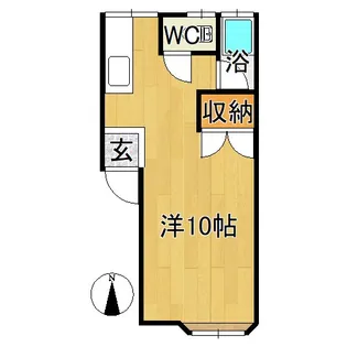 ラ・メゾン ブランシュ【1階】の間取り