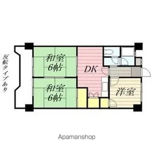 メゾンスガ【5階】の間取り