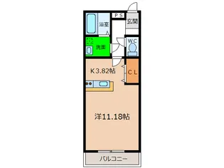 蛭子ガーデンテラス【2階】の間取り