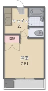 コーポエトワール【2階】の間取り