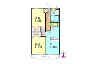 アスリート【1階】の間取り