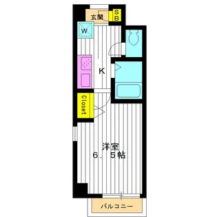 東京都中野区上鷺宮4【マンション】の間取り