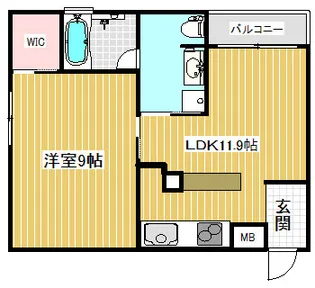プリオーレリベルタ【2階】の間取り