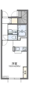 レオネクストNIWASE【1階】の間取り