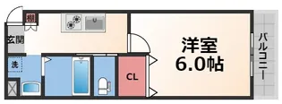 みおつくし小路【5階】の間取り
