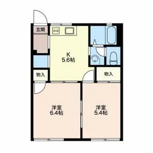 フォーブルA【1階】の間取り