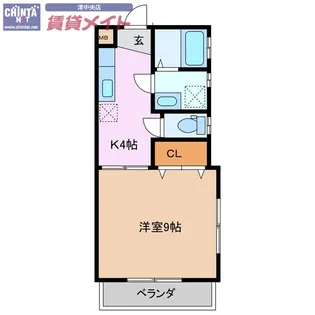 ルーチェ【2階】の間取り