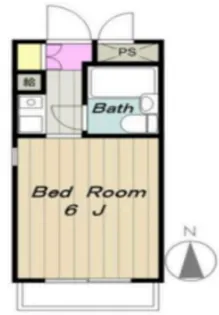 スカイコート橋本第2【5階】の間取り