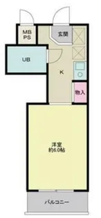 パースサイド【1階】の間取り