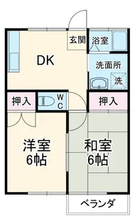 トリイコーポ B【2階】の間取り