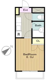 パル・ビューテラス【4階】の間取り