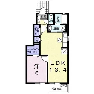 香川県高松市屋島西町【アパート】の間取り