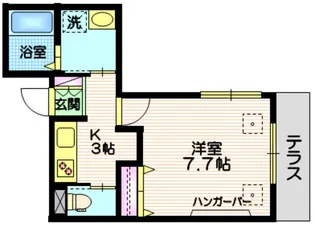 Maison de KANARI【1階】の間取り