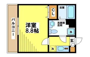東京都世田谷区南烏山5【マンション】の間取り