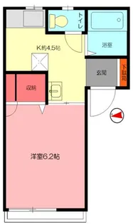 アーバンライフII【2階】の間取り