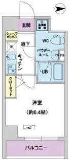 メインステージ白金高輪駅前【2階】の間取り