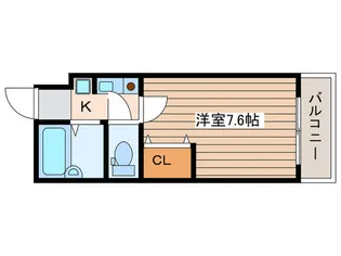 ベルシティ堤町【5階】の間取り