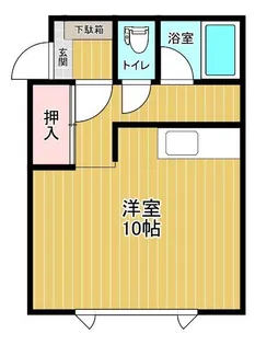 オクテットたなか【1階】の間取り