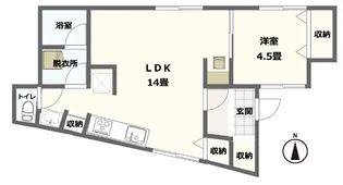 東京都練馬区関町南2【一戸建】の間取り