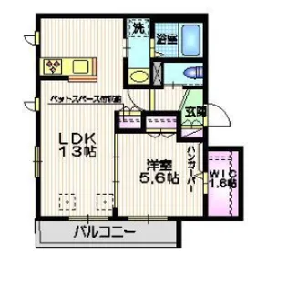 東京都杉並区上井草1【マンション】の間取り