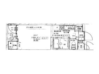 カナメワープス1(KANAME WARPS1)【1階】の間取り
