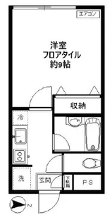 グリュックヴォーネン【1階】の間取り