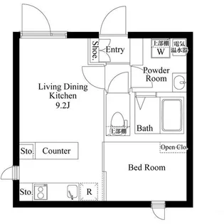 CASA FIORE 日暮里【5階】の間取り