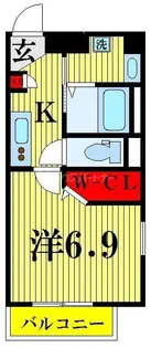 東京都墨田区八広5【マンション】の間取り