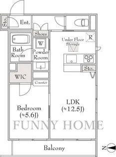 東京都世田谷区太子堂4【マンション】の間取り