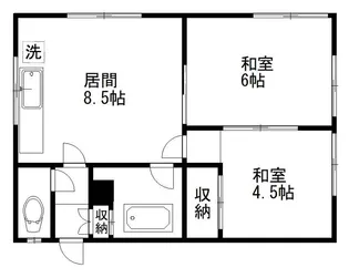 コーポシェラトンIII【2階】の間取り