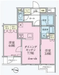 ARKMARK練馬【3階】の間取り