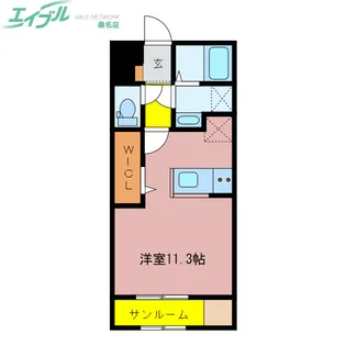 Runa SoleII【1階】の間取り