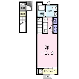 テラッツァ目白【2階】の間取り