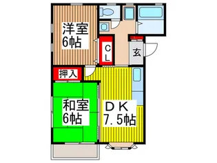PINE MANSI0N【1階】の間取り