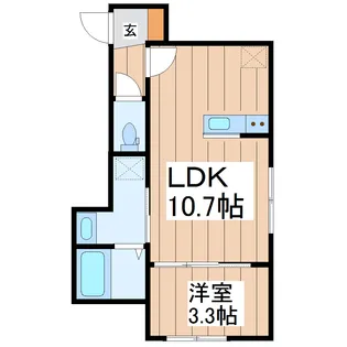 メゾン・ド・グレース【2階】の間取り