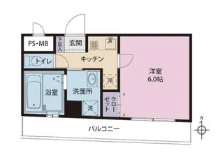 棒やビル【2階】の間取り