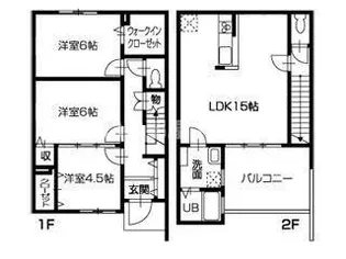 パティオ高松の間取り