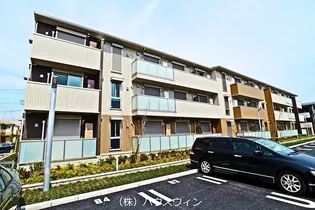 埼玉県越谷市レイクタウン6【アパート】の外観