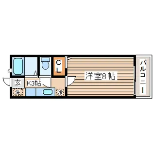 ノーブルパーク【1階】の間取り