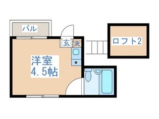 パークテラス方南【1階】の間取り