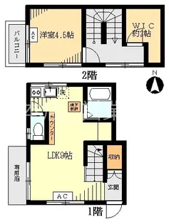 コーポ第一フクジュの間取り